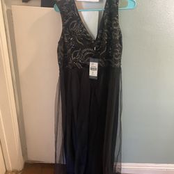 Vestido Elegante Nuevo Size 20