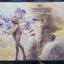 Genshin Impact Ganyu Anime Wall Art