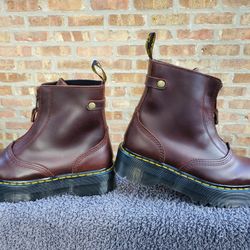 Dr Martens Jetta Zip Platform Boots Women 9 Men 8  