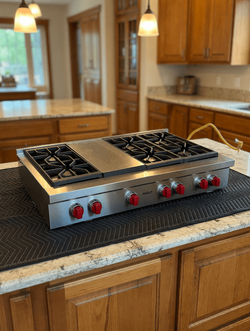 Wolf Range SRT486G-LP 48" Propane Stove - Good Condition, 6 Burners - Greenacres, FL