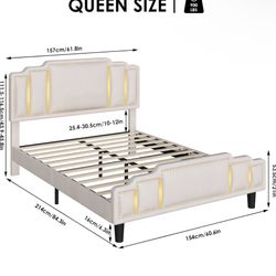 Queen Sized Bed And Frame