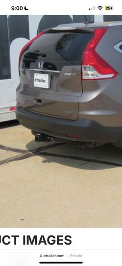 Trailer Hitch - CRV- 2012 Honda CRV+eTrailer+brake Kit
