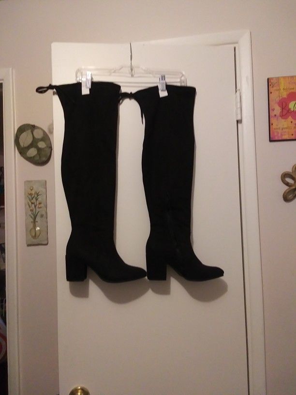 New Size 8 DreamPairs Thigh High Boots