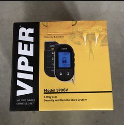 Viper Remote Start Alarm 5706v No Install Available Brand New In Box 