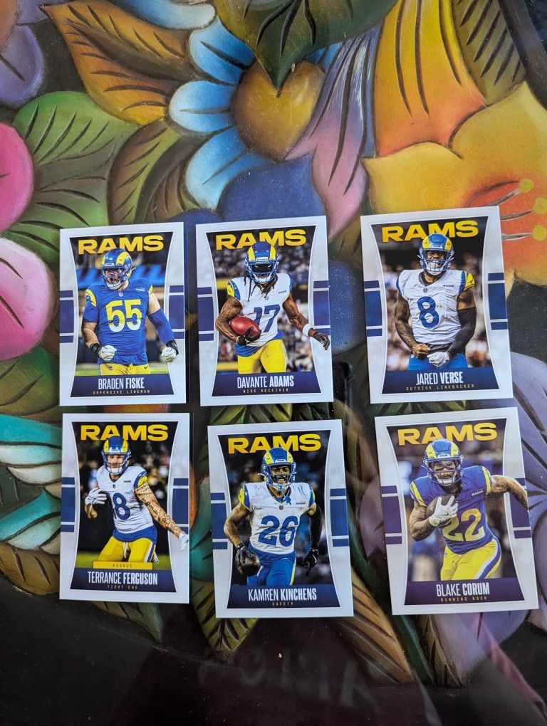 2025 Sga Rams 6 Card Set