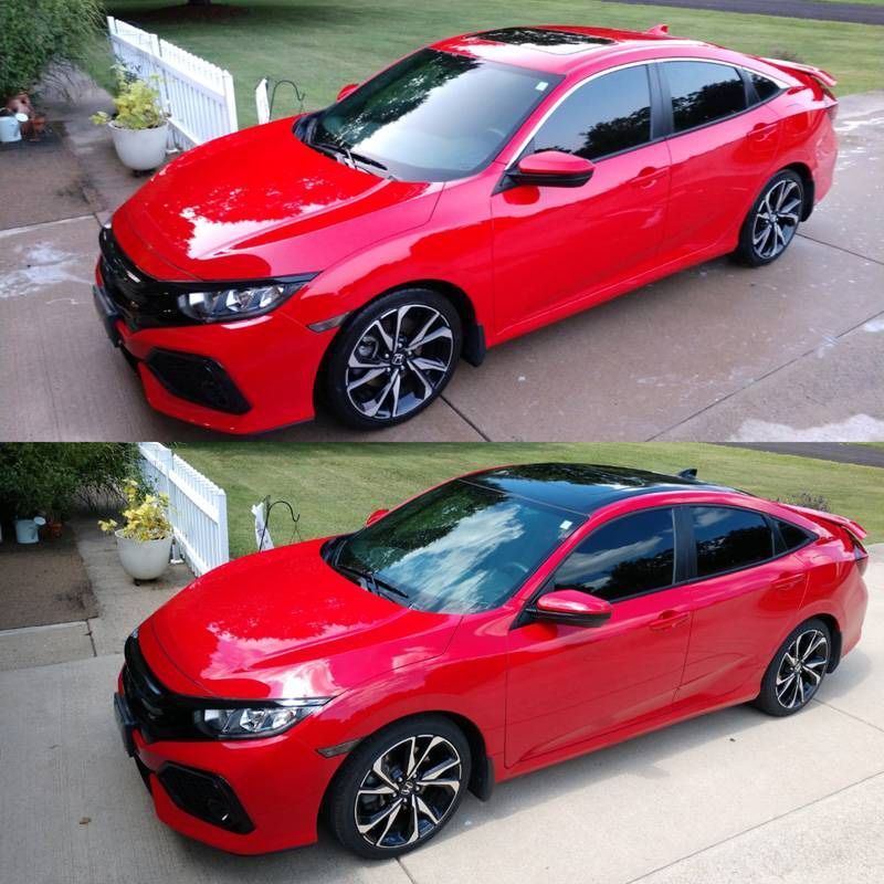 Hood & Roof Car Wrap