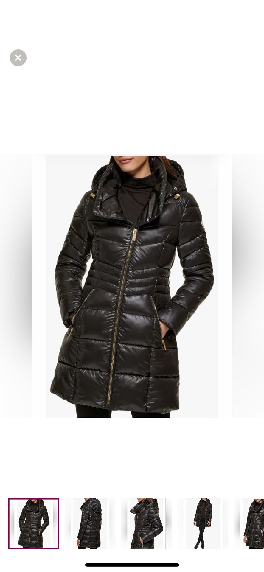 GUESS Women’s Puffer Jacket (Medium)