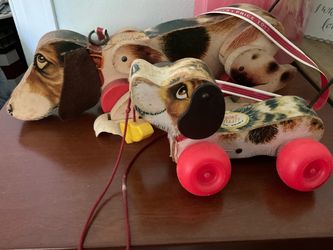Vintage Fisher Price Snoopy Dogs