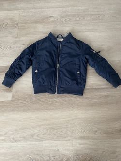 H&M Dark Blue Kids Puffer Jacket Size 3/4t