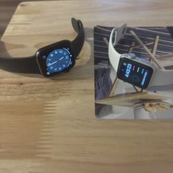 Two Apple Watches For Sale A Series 5 44m And A Series  3 32mm