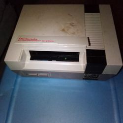 Original Nintendo Game System Only 