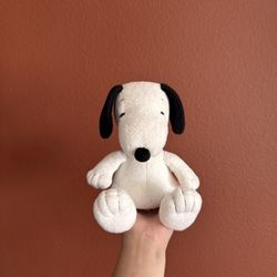 Peanuts plushie snoopy bobble head 