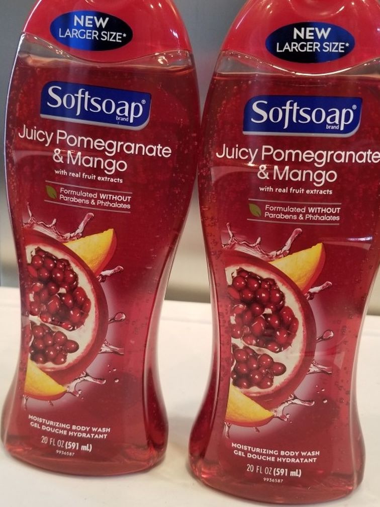 Softsoap Juicy Pomegranate& Mango Bodywash