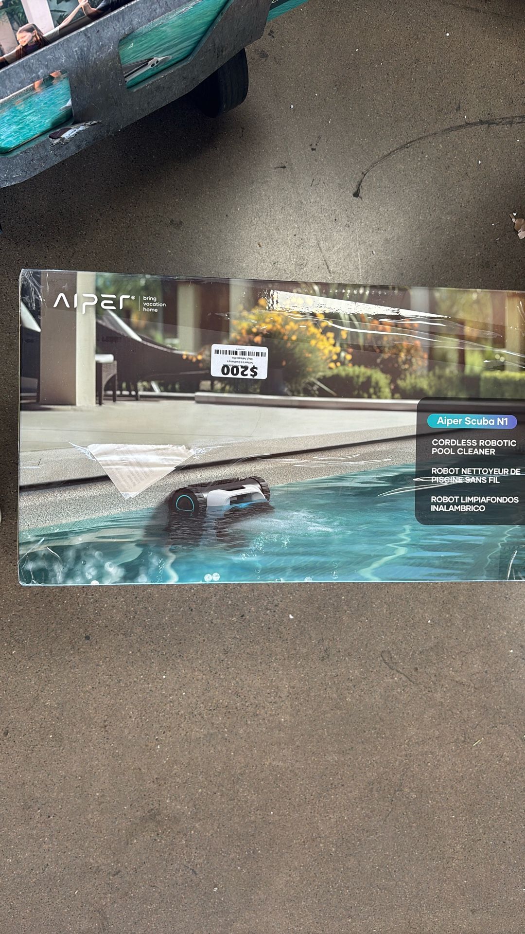 Pool Cleaner for In-Ground Pools up to 1600sq. ft, Pool Vacuum White