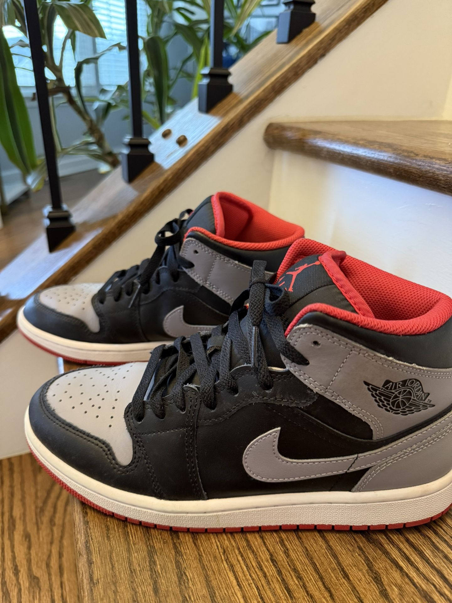 Air Jordan 1 Mid Sneakers - Men’s Size 8