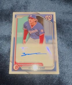 Washington Nationals Brady House (sticker auto)