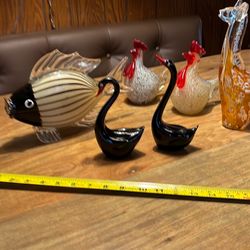 $10.00 each glass figurines