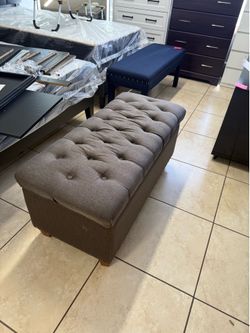 Brand New Brown Storage Bench
