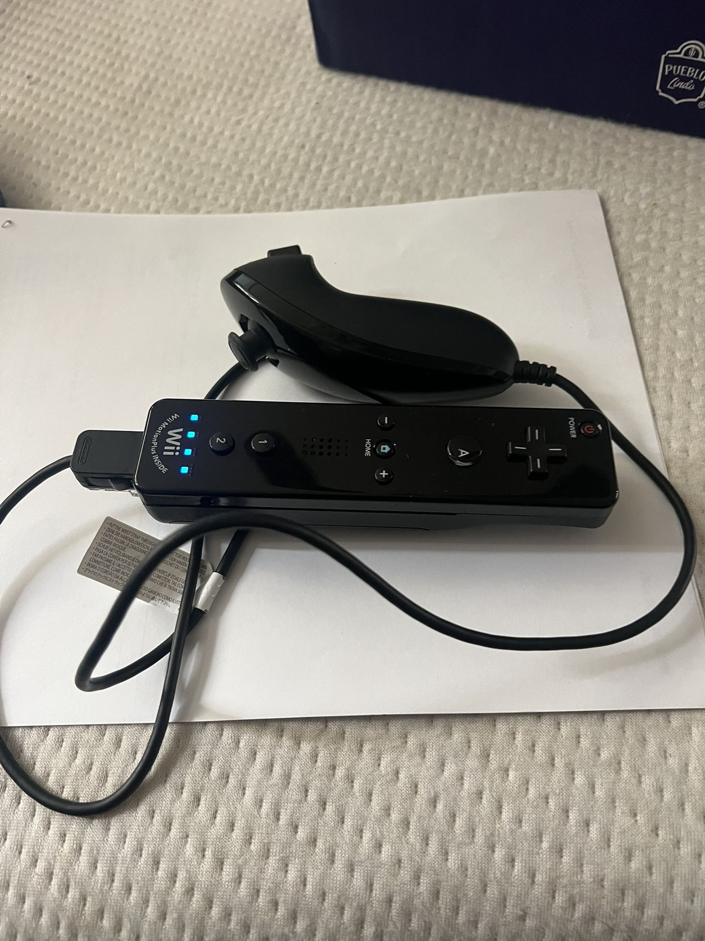 Wii Motion Plus Remote  + Nunchuck For Nintendo Wii