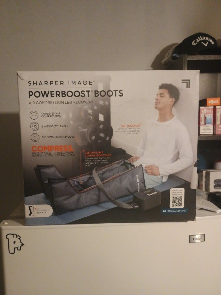 Sharper Image Compression Boots