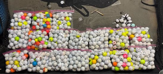 Used Golf Balls – 16 Bags Available