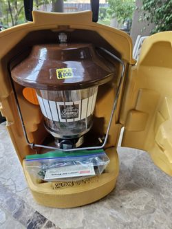 Vintage Coleman Double Mantel Lantern Model 275 9/79