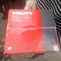 HILTI PUTTY PADS 7x7 20count
