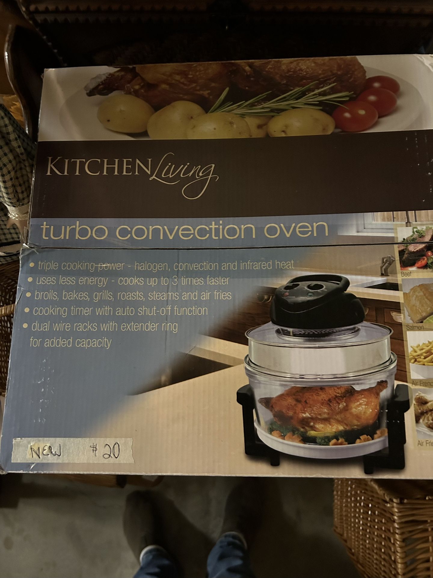 New Kitchen Living Turbo Convection Oven