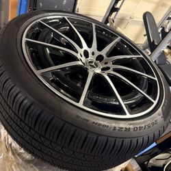 Mercedes OEM EQS Wheels and Tires