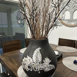 Vase With Fake Plant 