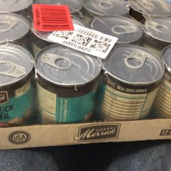 Merrick Real Grain Free Duck Dinner, Wet Dog Food, 12.7 Ounce 12 Cans Equals Out To One Case Five star food for dogs
