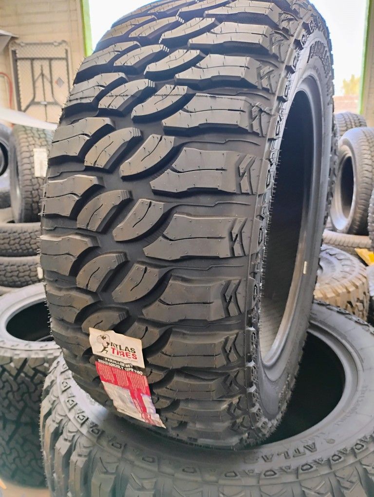 Set De Llantas Nuevas Atlas MT Lt 33 12.50 20