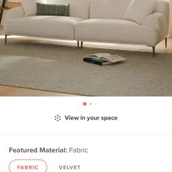 Article Couch And Ottoman 