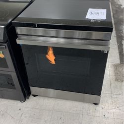 Samsung Bespoke 30 In 4 Burner Slide In Induction Range