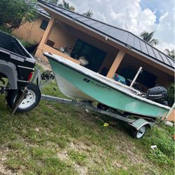 14ft Fiberglass Boat