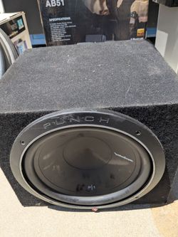 Rockwood fosgate p1 12 inch speaker in box