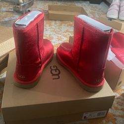 Ugg Boots Sparkle Red 