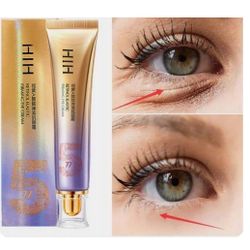 Eye cream containing retinol and caffeine