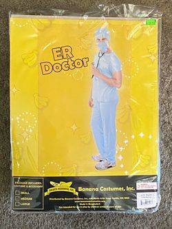 ER Doctor Halloween Costume – Medium