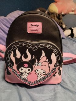 Kuromi and my melody backpack