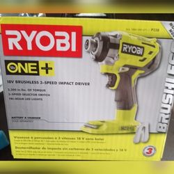 RYOBI 18v Brushless Impact Drill