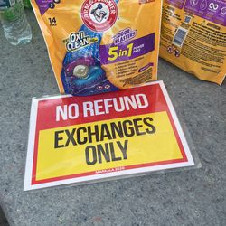 Arm & hammer And Gain Detergent Pods