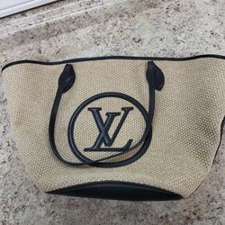 Louis Vuitton saint Jacque tote bag with side Pouch