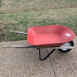 Metal Wheelbarrow 