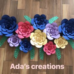 Paper Flowers Decoration