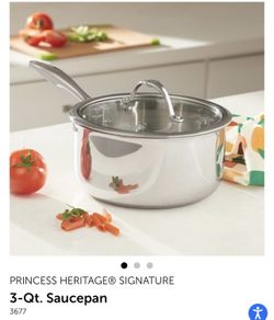 Princess Heritage Signature 3 Qt Sauce Pan
