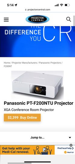 Panasonic Projector