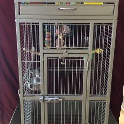 Wrought Iron Bird Cage. OBO Thumbnail
