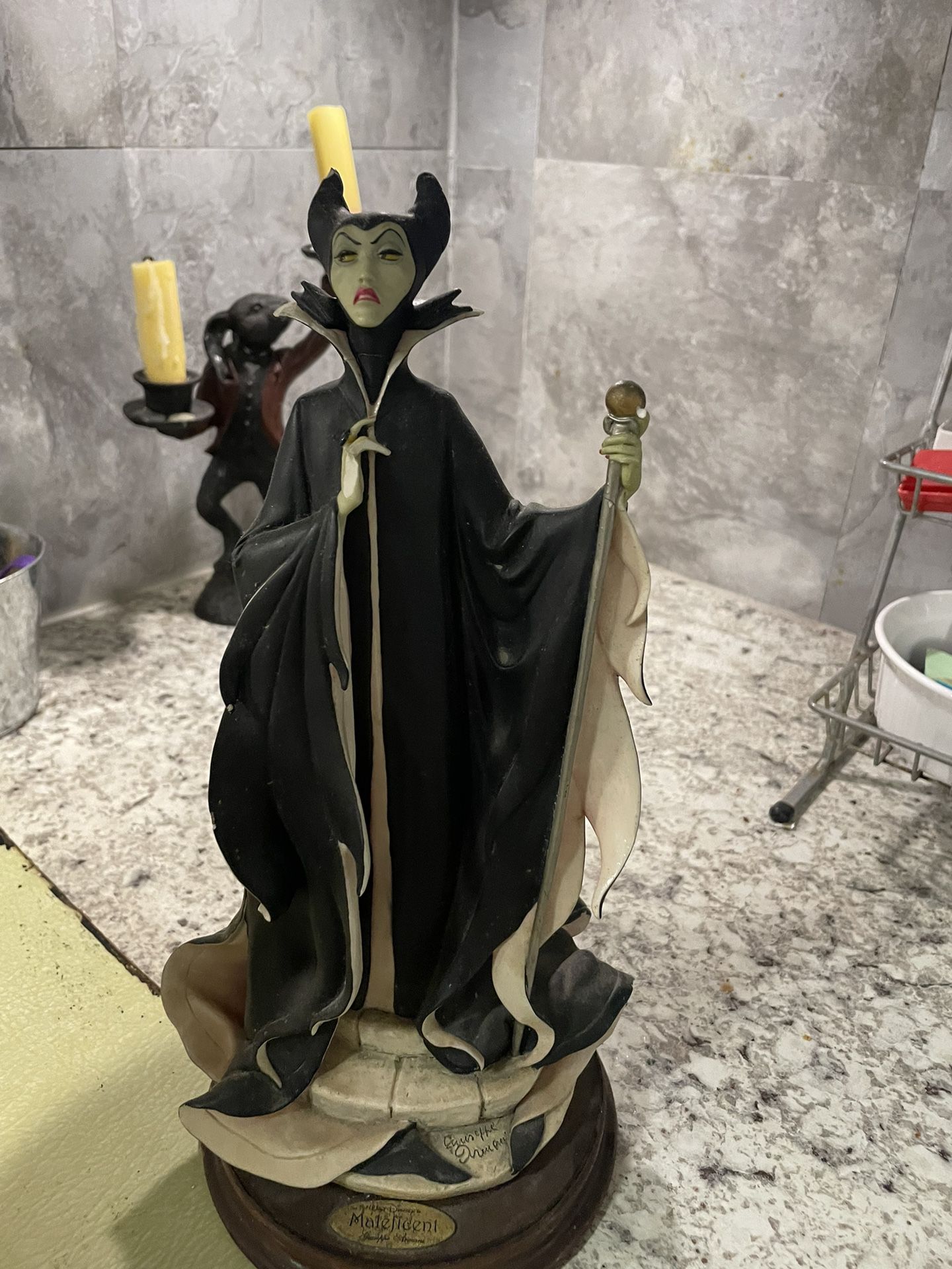 Maleficent 2001 Disney Sculpture  