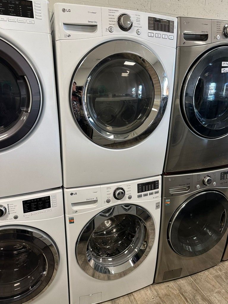 LG washer and dryer set electric with warranty